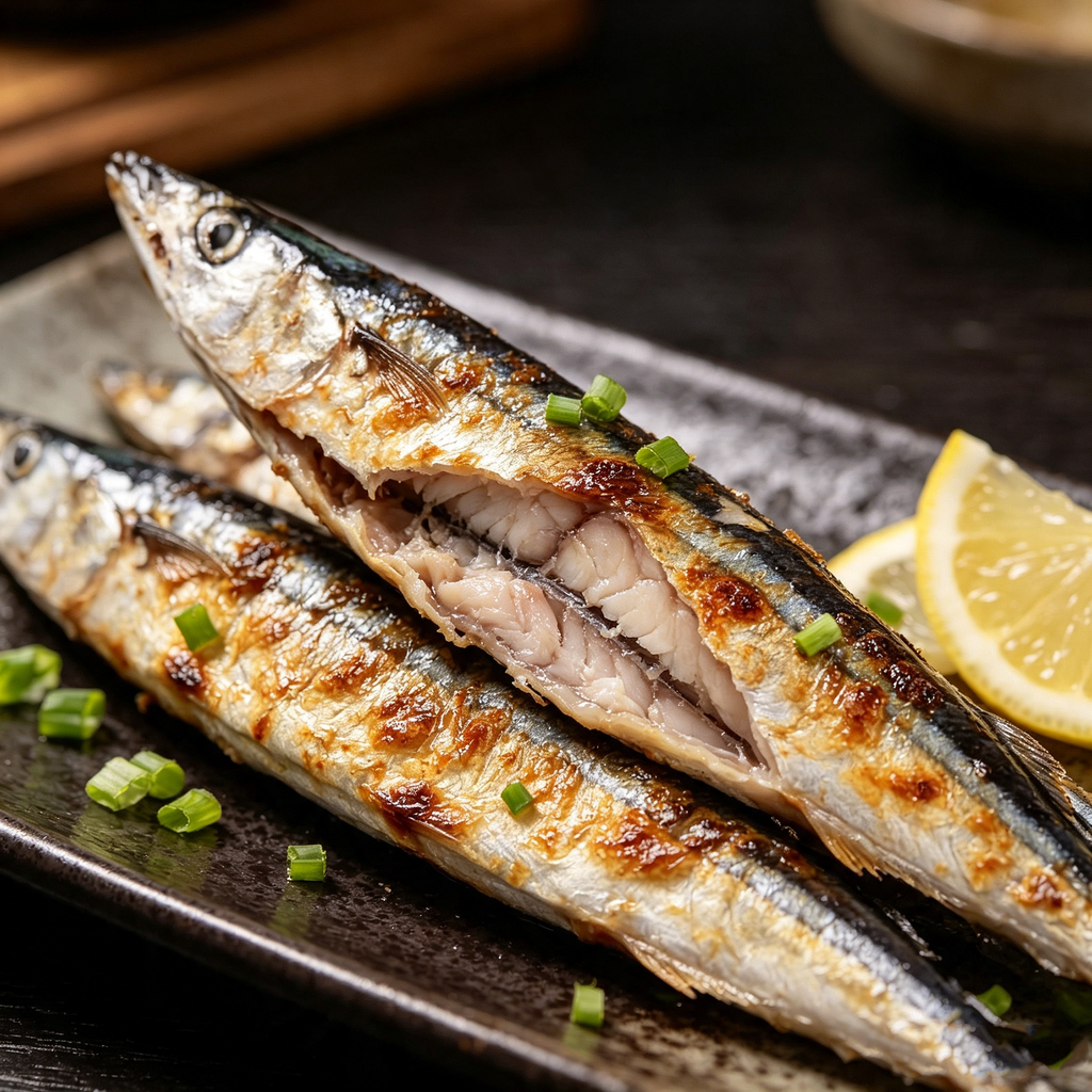 Frozen Single-Frozen Saury Fish