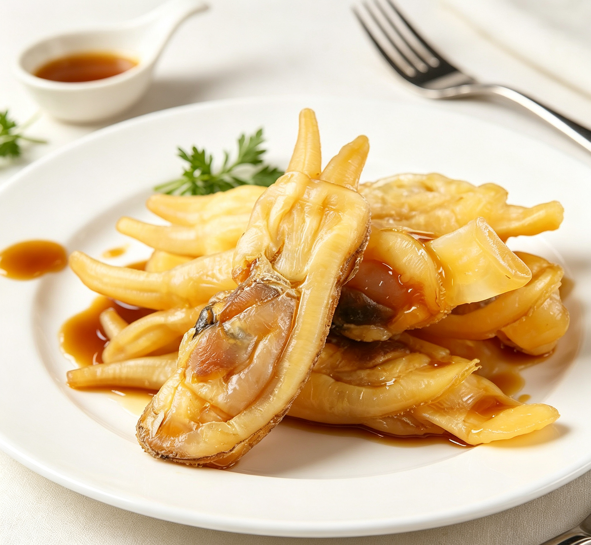 Delicious Braised Squid Feet